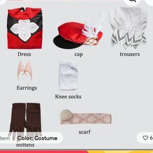 Genshin impact Klee Cosplay kids Costume